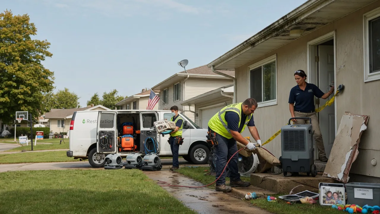 Water Damage Restoration in Greenville, IA near me